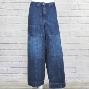 NWT! Alembika Big Pocket Denim Jeans Alembika Size:6 US(16-18)